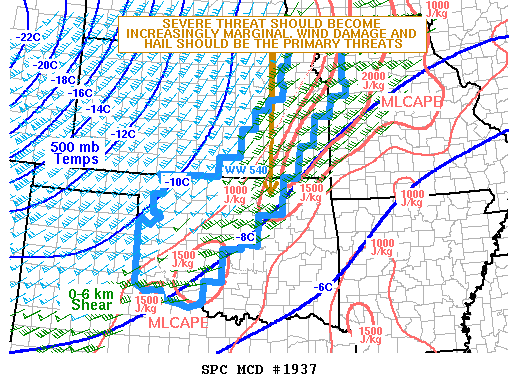 Mesoscale Discussion 1937