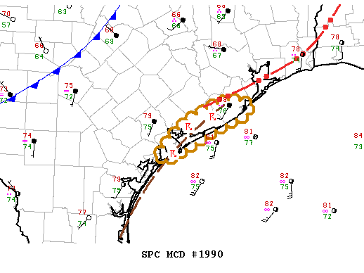 Mesoscale Discussion 1990