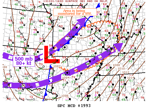 Mesoscale Discussion 1993