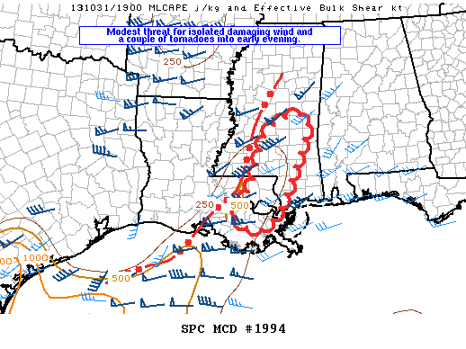 Mesoscale Discussion 1994