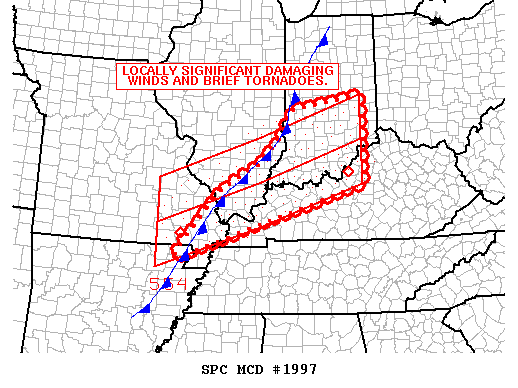 Mesoscale Discussion 1997