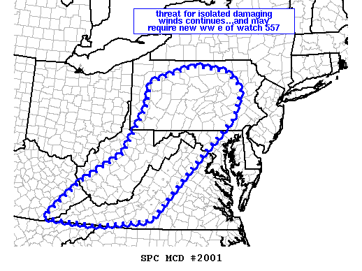 Mesoscale Discussion 2001