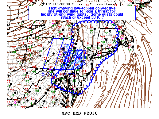 Mesoscale Discussion 2030