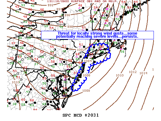 Mesoscale Discussion 2031