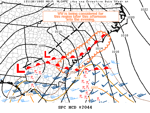 Mesoscale Discussion 2044