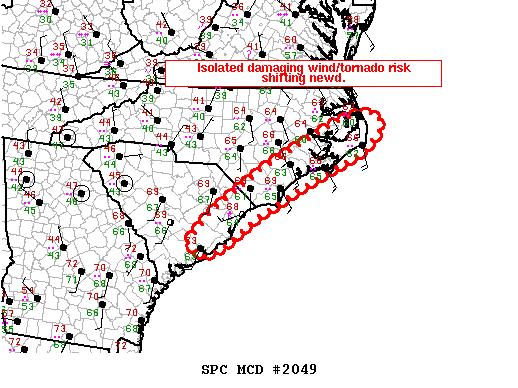Mesoscale Discussion 2049