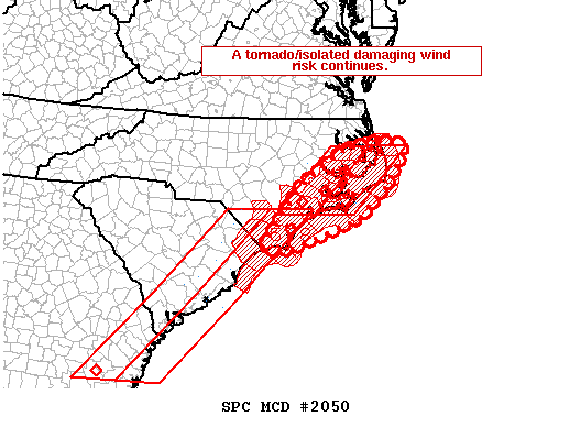 Mesoscale Discussion 2050