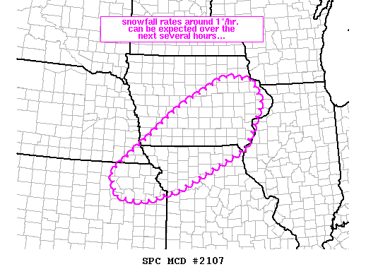 Mesoscale Discussion 2107