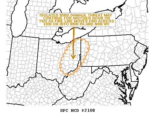 Mesoscale Discussion 2108