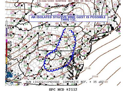 Mesoscale Discussion 2112