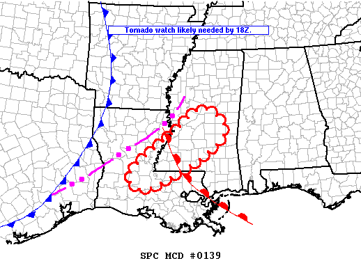 Mesoscale Discussion 139