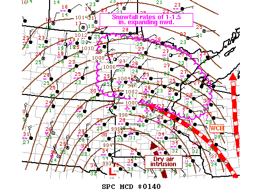 Mesoscale Discussion 140