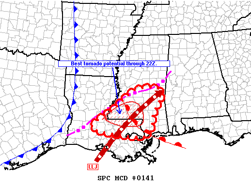 Mesoscale Discussion 141