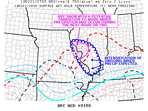 Mesoscale Discussion 190