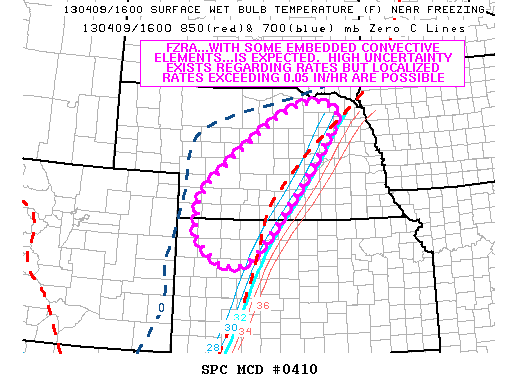 Mesoscale Discussion 410