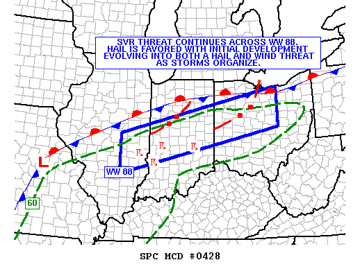 Mesoscale Discussion 428
