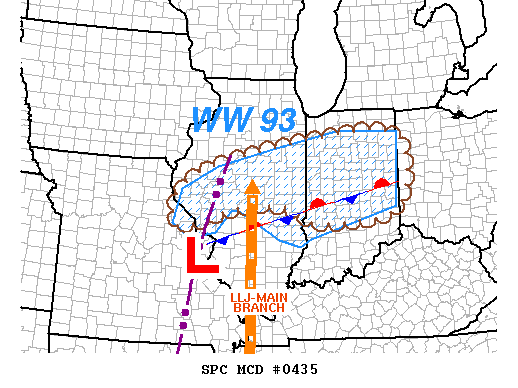 Mesoscale Discussion 435