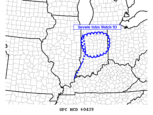 Mesoscale Discussion 439