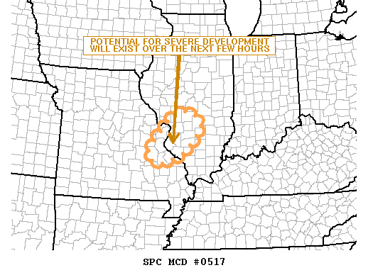 Mesoscale Discussion 517