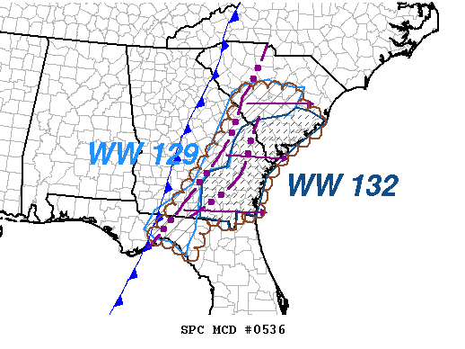 Mesoscale Discussion 536