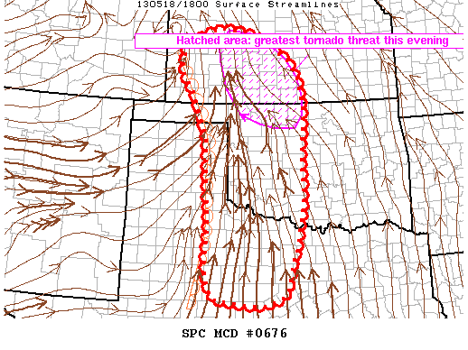 Mesoscale Discussion 676