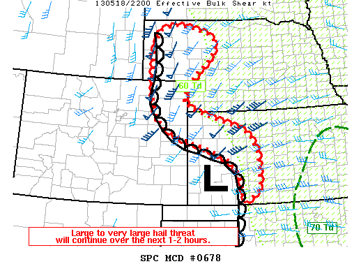 Mesoscale Discussion 678