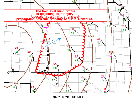 Mesoscale Discussion 683
