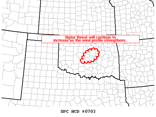 Mesoscale Discussion 703