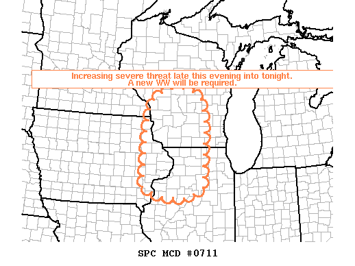 Mesoscale Discussion 711