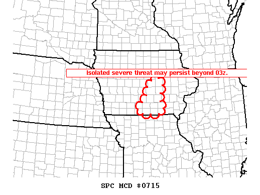Mesoscale Discussion 715