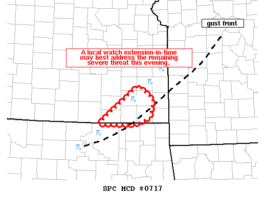 Mesoscale Discussion 717