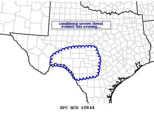 Mesoscale Discussion 844