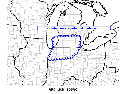 Mesoscale Discussion 850