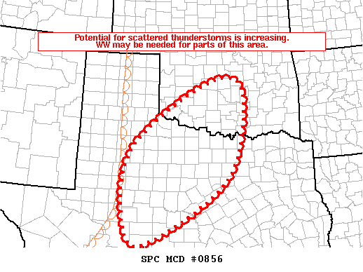Mesoscale Discussion 856