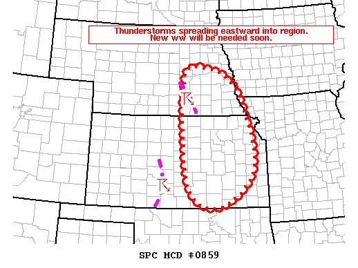 Mesoscale Discussion 859
