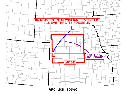Mesoscale Discussion 860