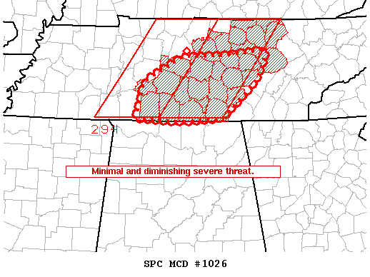 Mesoscale Discussion 1026