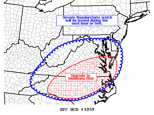 Mesoscale Discussion 1059