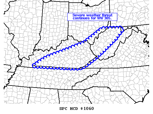 Mesoscale Discussion 1060