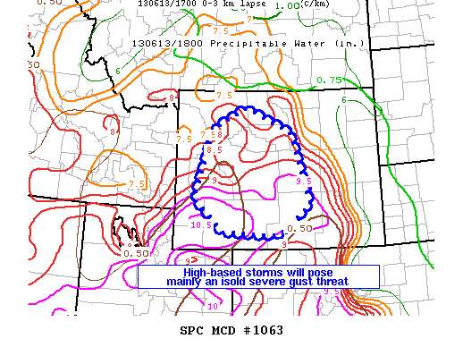 Mesoscale Discussion 1063