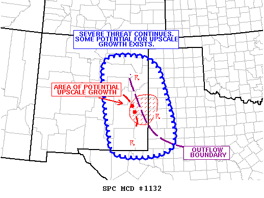Mesoscale Discussion 1132