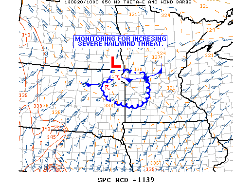 Mesoscale Discussion 1139