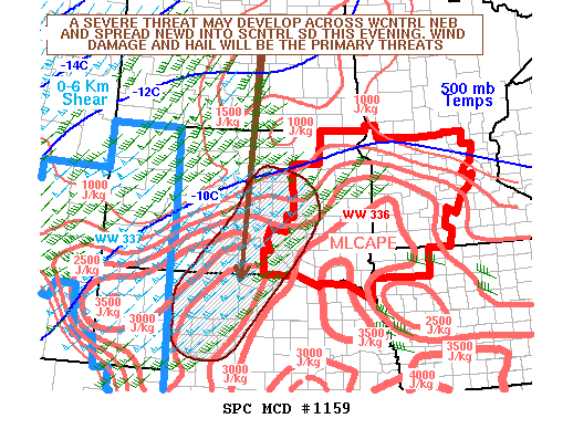 Mesoscale Discussion 1159