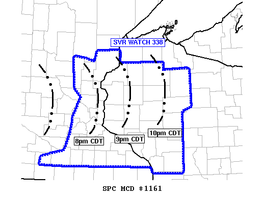 Mesoscale Discussion 1161
