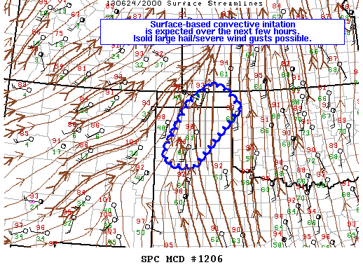 Mesoscale Discussion 1206