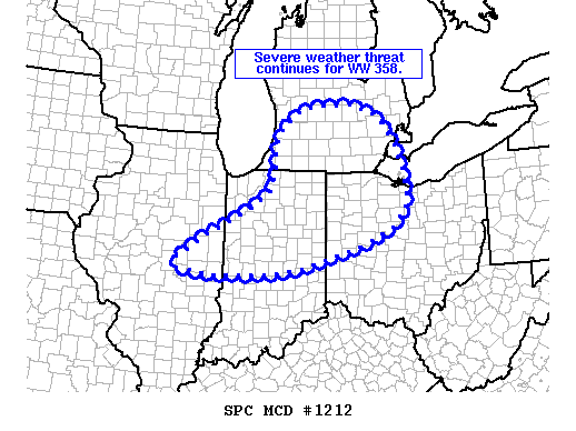 Mesoscale Discussion 1212