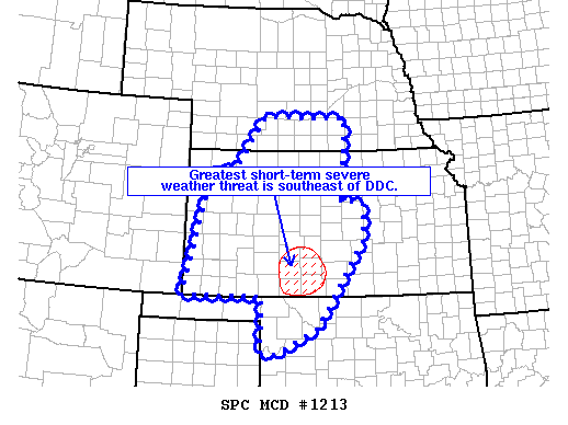Mesoscale Discussion 1213