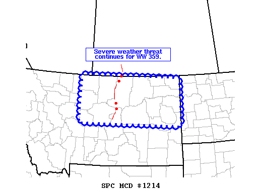 Mesoscale Discussion 1214