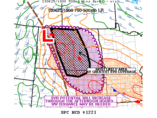 Mesoscale Discussion 1221