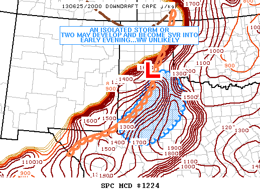 Mesoscale Discussion 1224